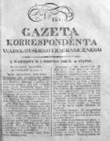 Gazeta Korrespondenta Warszawskiego i Zagranicznego 1823, Nr 121