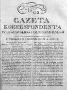 Gazeta Korrespondenta Warszawskiego i Zagranicznego 1823, Nr 122