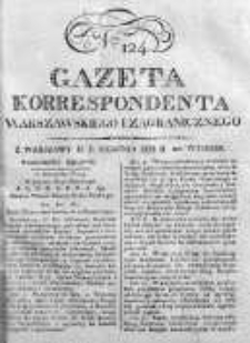 Gazeta Korrespondenta Warszawskiego i Zagranicznego 1823, Nr 124