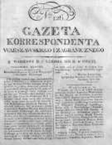 Gazeta Korrespondenta Warszawskiego i Zagranicznego 1823, Nr 126