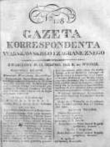 Gazeta Korrespondenta Warszawskiego i Zagranicznego 1823, Nr 128