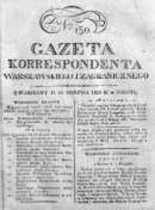 Gazeta Korrespondenta Warszawskiego i Zagranicznego 1823, Nr 130