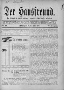 Der Hausfreund 8 kwiecień 1909 nr 14