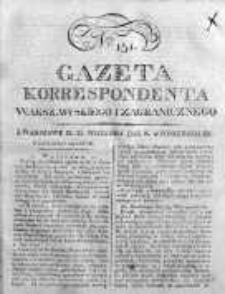 Gazeta Korrespondenta Warszawskiego i Zagranicznego 1823, Nr 151