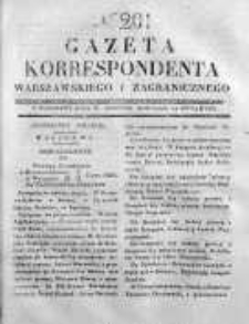 Gazeta Korrespondenta Warszawskiego i Zagranicznego 1830, Nr 201