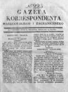 Gazeta Korrespondenta Warszawskiego i Zagranicznego 1830, Nr 226