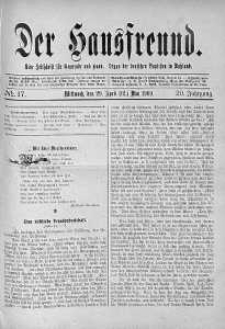 Der Hausfreund 29 kwiecień 1909 nr 17
