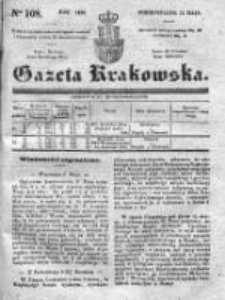 Gazeta Krakowska 1839, II, Nr 108