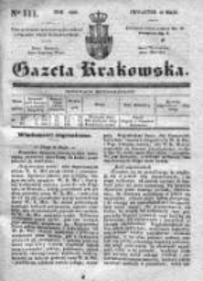 Gazeta Krakowska 1839, II, Nr 111