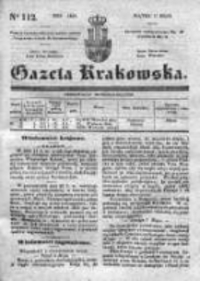 Gazeta Krakowska 1839, II, Nr 112