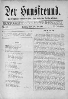 Der Hausfreund 6 maj 1909 nr 18