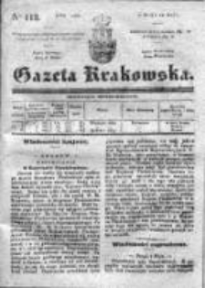 Gazeta Krakowska 1839, II, Nr 113