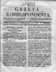 Gazeta Korrespondenta Warszawskiego i Zagranicznego 1830, Nr 233