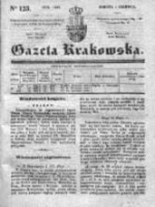 Gazeta Krakowska 1839, II, Nr 123