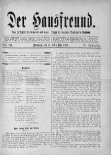 Der Hausfreund 13 maj 1909 nr 19