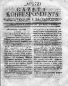 Gazeta Korrespondenta Warszawskiego i Zagranicznego 1830, Nr 239