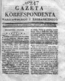 Gazeta Korrespondenta Warszawskiego i Zagranicznego 1830, Nr 247