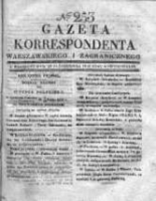 Gazeta Korrespondenta Warszawskiego i Zagranicznego 1830, Nr 253