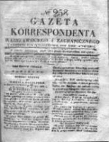 Gazeta Korrespondenta Warszawskiego i Zagranicznego 1830, Nr 258