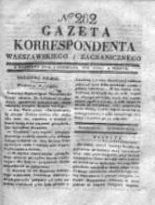 Gazeta Korrespondenta Warszawskiego i Zagranicznego 1830, Nr 262