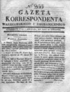 Gazeta Korrespondenta Warszawskiego i Zagranicznego 1830, Nr 266