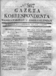 Gazeta Korrespondenta Warszawskiego i Zagranicznego 1830, Nr 267