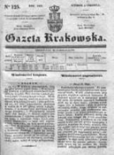 Gazeta Krakowska 1839, II, Nr 125