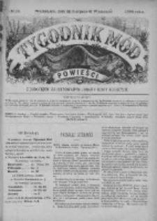 Tygodnik Mód i Powieści. Pismo ilustrowane dla kobiet. 1884, No 36