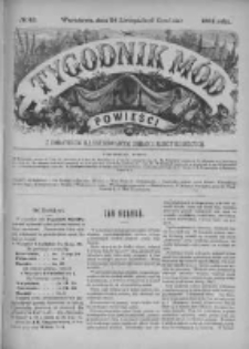 Tygodnik Mód i Powieści. Pismo ilustrowane dla kobiet. 1884, No 49