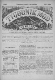 Tygodnik Mód i Powieści. Pismo ilustrowane dla kobiet. 1884, No 50