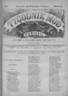 Tygodnik Mód i Powieści. Pismo ilustrowane dla kobiet. 1886, No 2