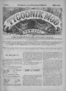 Tygodnik Mód i Powieści. Pismo ilustrowane dla kobiet. 1886, No 10