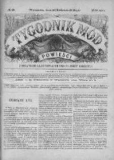 Tygodnik Mód i Powieści. Pismo ilustrowane dla kobiet. 1886, No 19