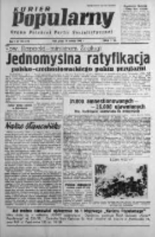 Kurier Popularny. Organ Polskiej Partii Socjalistycznej 1947, II, Nr 105
