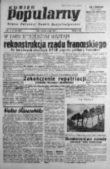 Kurier Popularny. Organ Polskiej Partii Socjalistycznej 1947, II, Nr 123