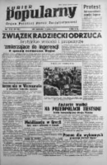 Kurier Popularny. Organ Polskiej Partii Socjalistycznej 1947, II, Nr 160