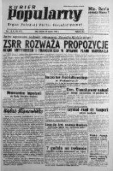 Kurier Popularny. Organ Polskiej Partii Socjalistycznej 1947, II, Nr 166