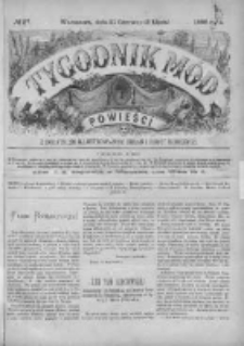 Tygodnik Mód i Powieści. Pismo ilustrowane dla kobiet. 1886, No 27