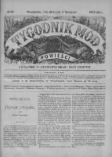 Tygodnik Mód i Powieści. Pismo ilustrowane dla kobiet. 1886, No 32