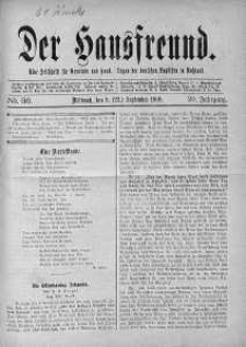 Der Hausfreund 9 wrzesień 1909 nr 36