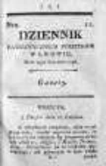 Dziennik Patriotycznych Polityków w Lwowie 1796 I, Nr 11
