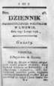 Dziennik Patriotycznych Polityków w Lwowie 1796 I, Nr 46
