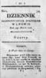 Dziennik Patriotycznych Polityków w Lwowie 1796 I, Nr 54