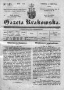 Gazeta Krakowska 1839, II, Nr 137