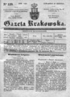 Gazeta Krakowska 1839, II, Nr 139