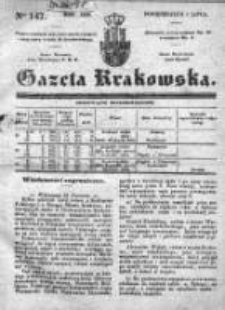 Gazeta Krakowska 1839, III, Nr 147