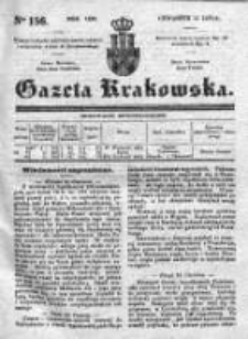 Gazeta Krakowska 1839, III, Nr 156