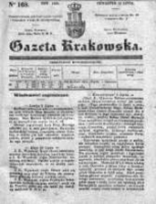 Gazeta Krakowska 1839, III, Nr 168