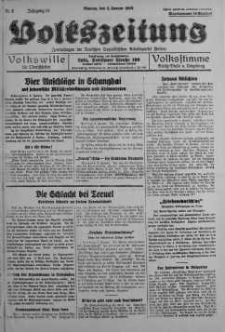 Volkszeitung 3 styczeń 1938 nr 2