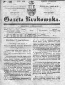 Gazeta Krakowska 1839, III, Nr 176